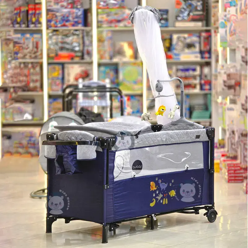 [4044] burbay travel cot bed DM123.webp