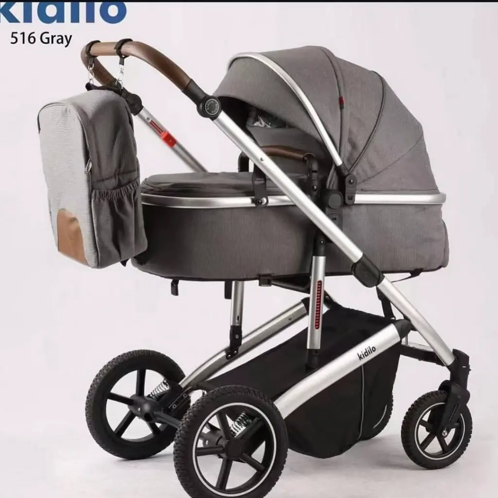 عربة كريكوت ماركة kidilo 516 الاصدار الحديث 😍✅ملائمة من الولادة (كريكوت) مع نظام سلس للإمالة لل (2).webp