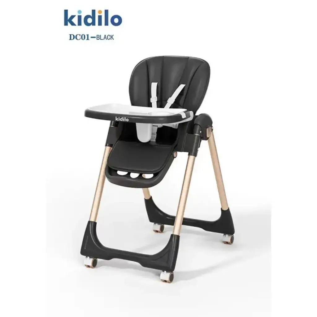 [DC01-black] kidilo baby feeding chair DC01 (Black).webp