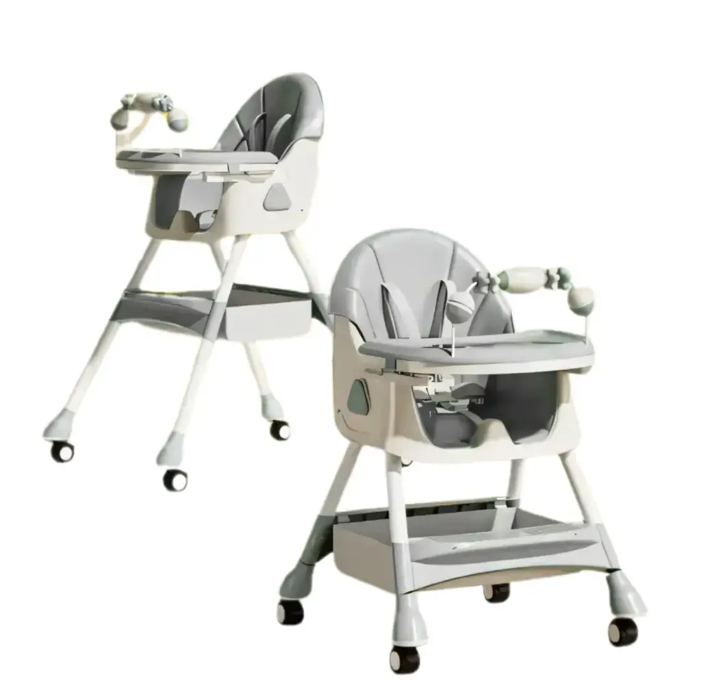 [e560-gray] Kidilo Feeding  chair (Gray).webp