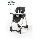 [DC01-black] kidilo baby feeding chair DC01 (Black).webp