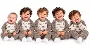 Five Smiling Toddlers in Matching Pajamas.png.webp