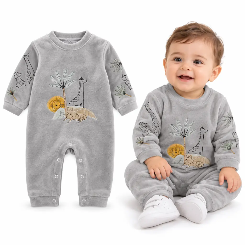 Gray Safari Baby Romper Listing.png.webp