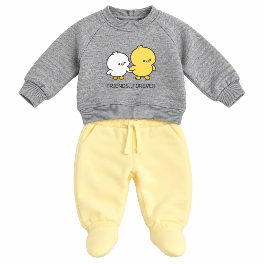 Gray and Yellow Chick Friends Outfit.png.webp