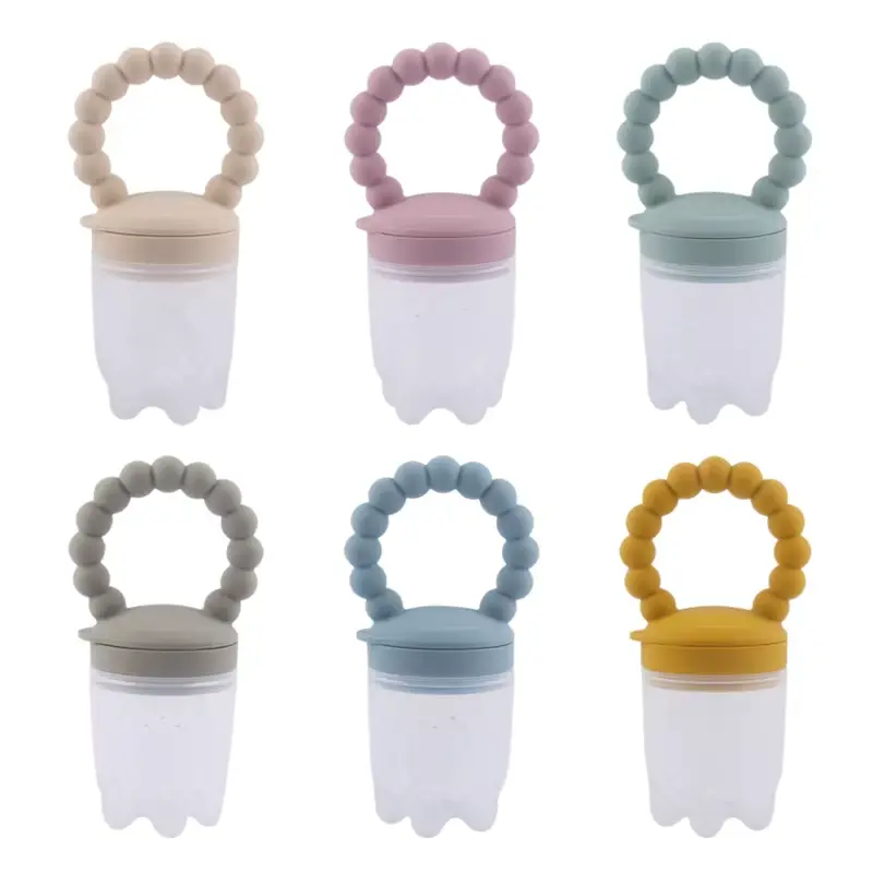 True Gold Fruit feeder with silicon handle 4504