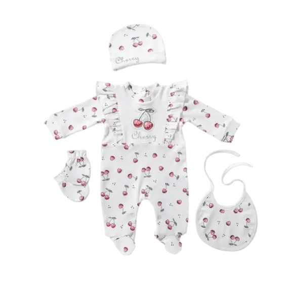 Bodysuit set 4-piece interlock , Tishre 15831 full moon