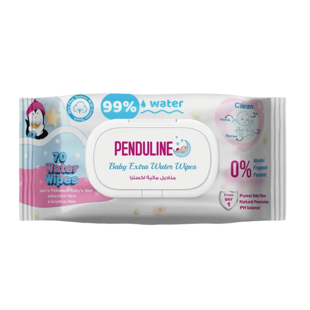 Wet wipes Water Extra 70 wipes