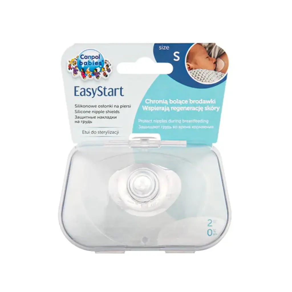 Canpol babies Silicone Nipple Shields S EasyStart 2pcs 18/602