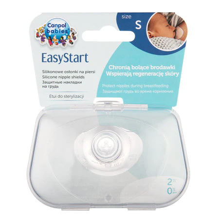 Canpol babies Silicone Nipple Shields S EasyStart 2pcs 18/602