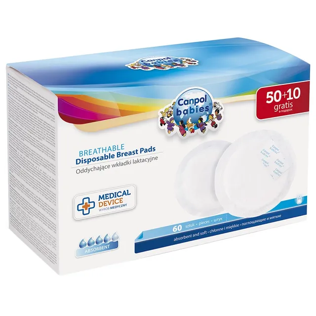 Canpol babies Breast Pads 60pcs 1/652