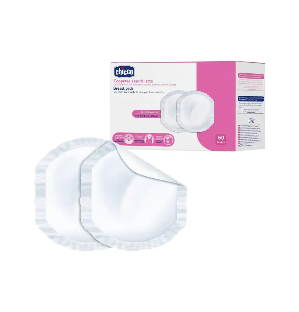 Chicco Anti-Bacterial Breast Pads 30 Pieces 5843