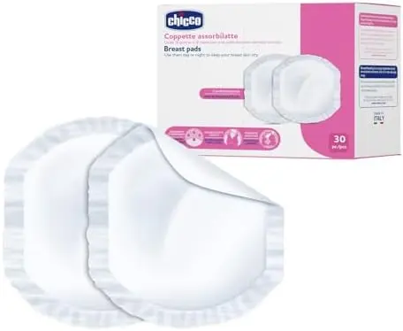 CHICCO Antibacterial Breast Pads 30 Pcs 5843