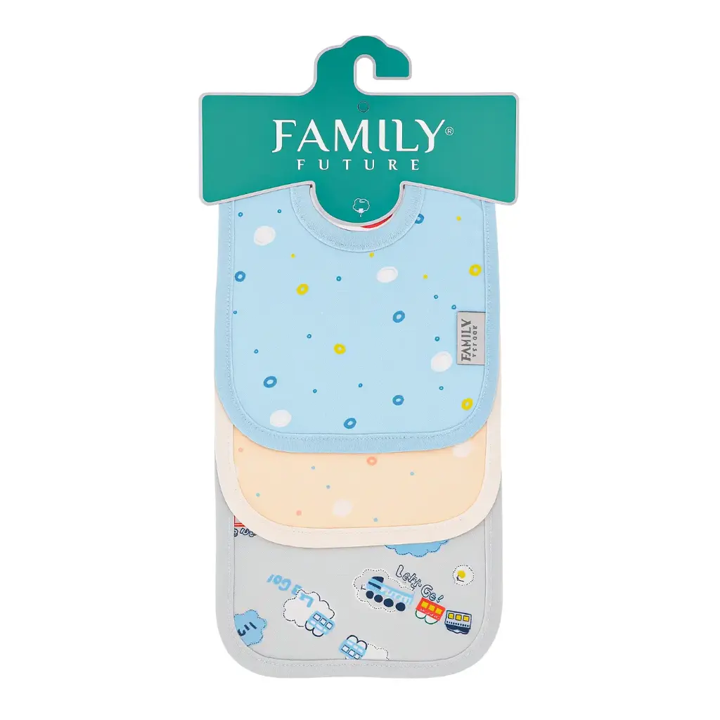 family future cotton bib 3 pcs 