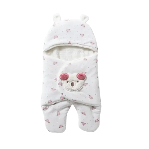 Padded Velvet Two-Leg Baby Carrier with Elastic Band