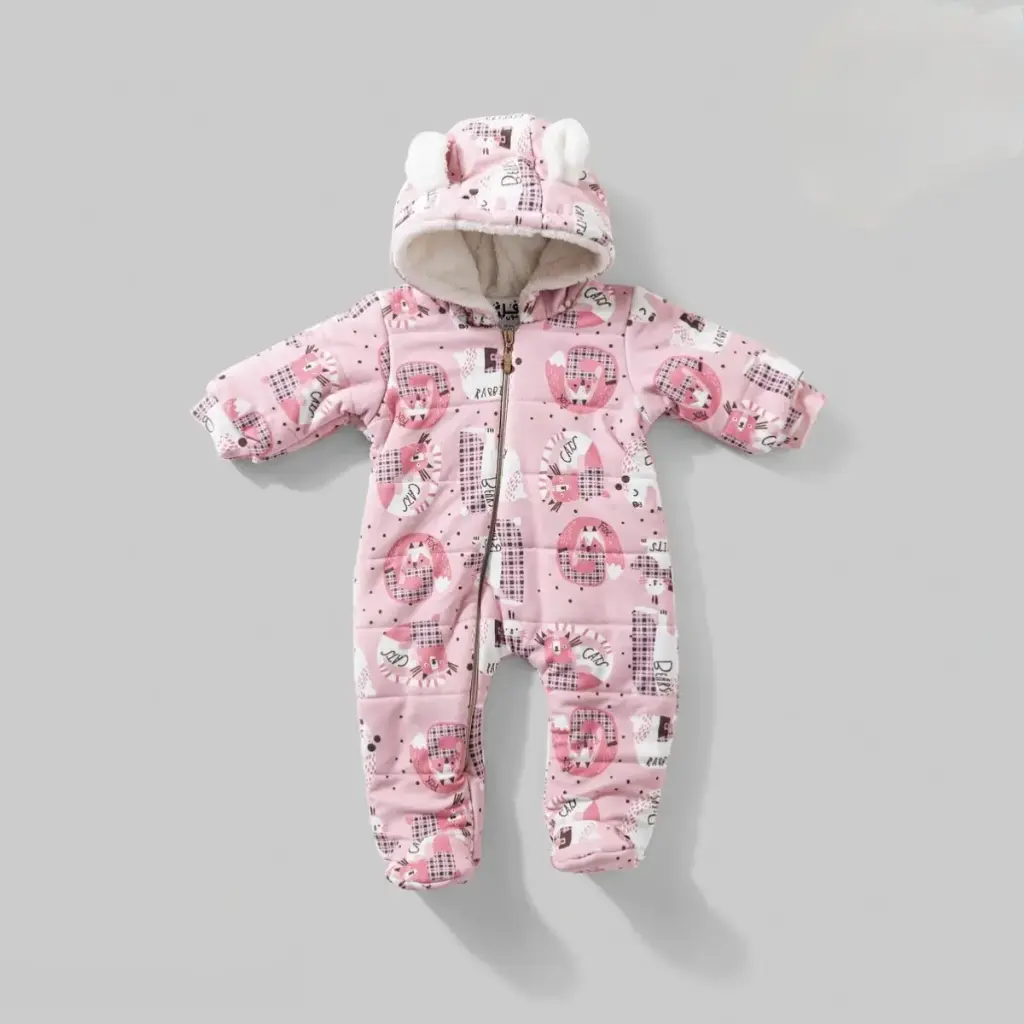 Heidi Animal Checkered Romper 15926