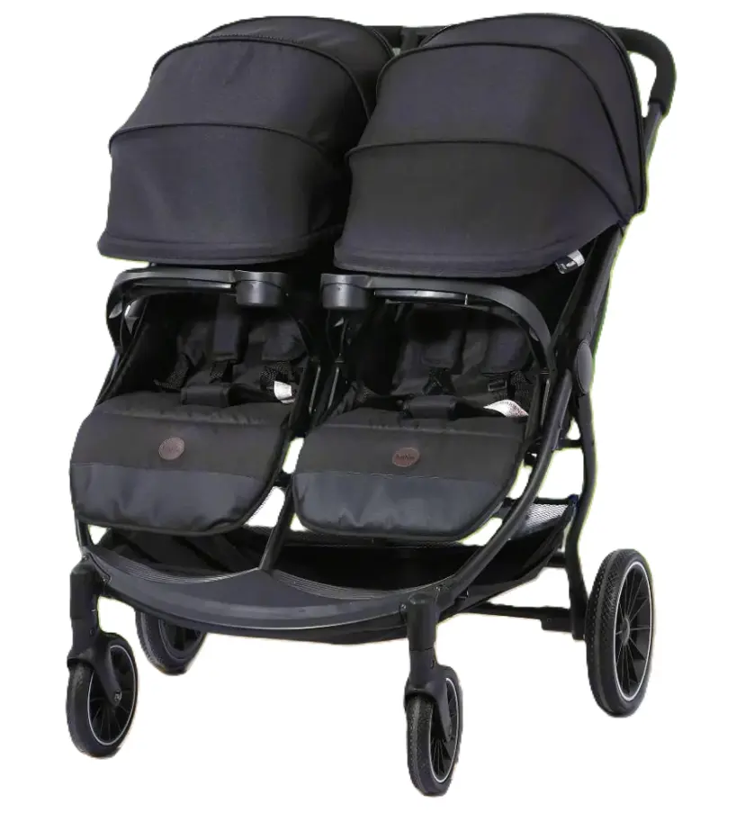 Kidilo LB100 Twin Baby Stroller Foldable Side by Side