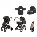 Kidilo X1-DA+C Baby Stroller with Car Seat Foldable