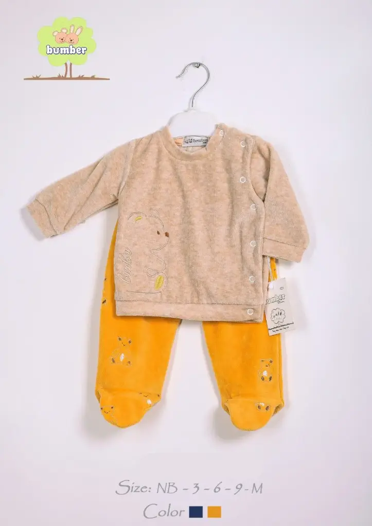 Pajamas Embroidered Newborn, 40972