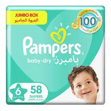 pampers size 6 jumbo