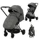 Kidilo 6521B Baby Stroller Foldable with Reversible Handle and 360° Swivel Wheel