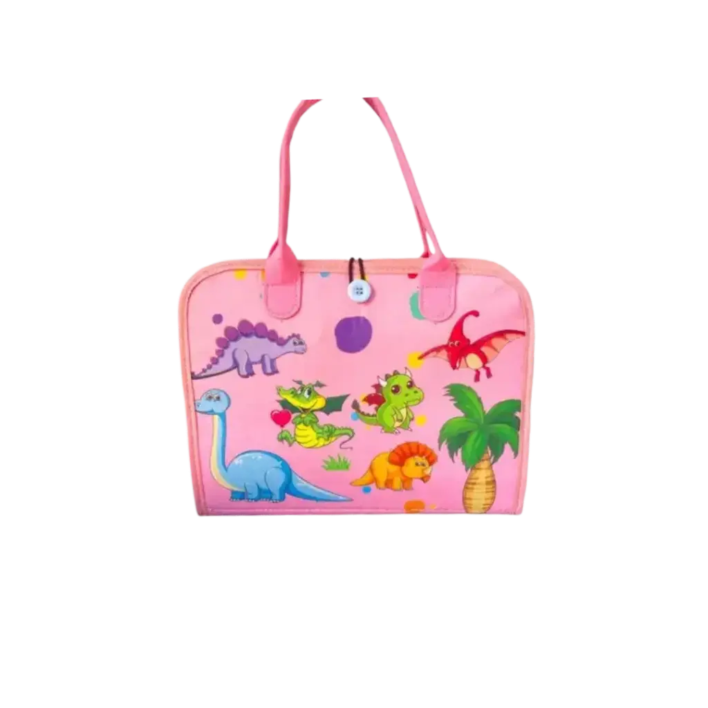 حقيبة تعليم وردية 405