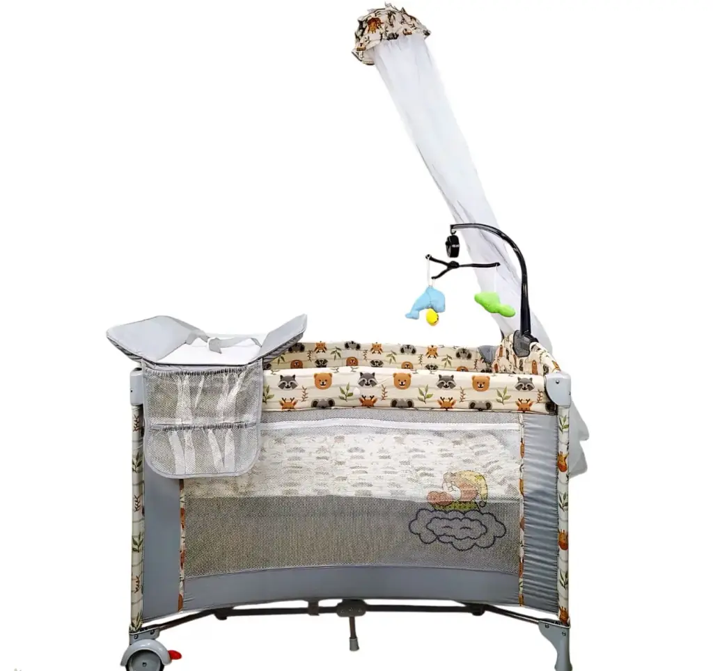 سرير اطفال قابل للطي ht205