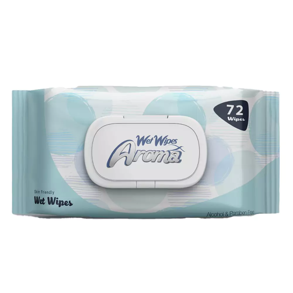 اروما مناديل مبلله 72 منديل 828+811