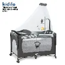 kidilo up650b travel cot bed Grey