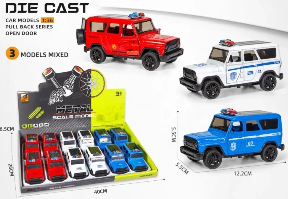 سيارة صغيرة معدنية