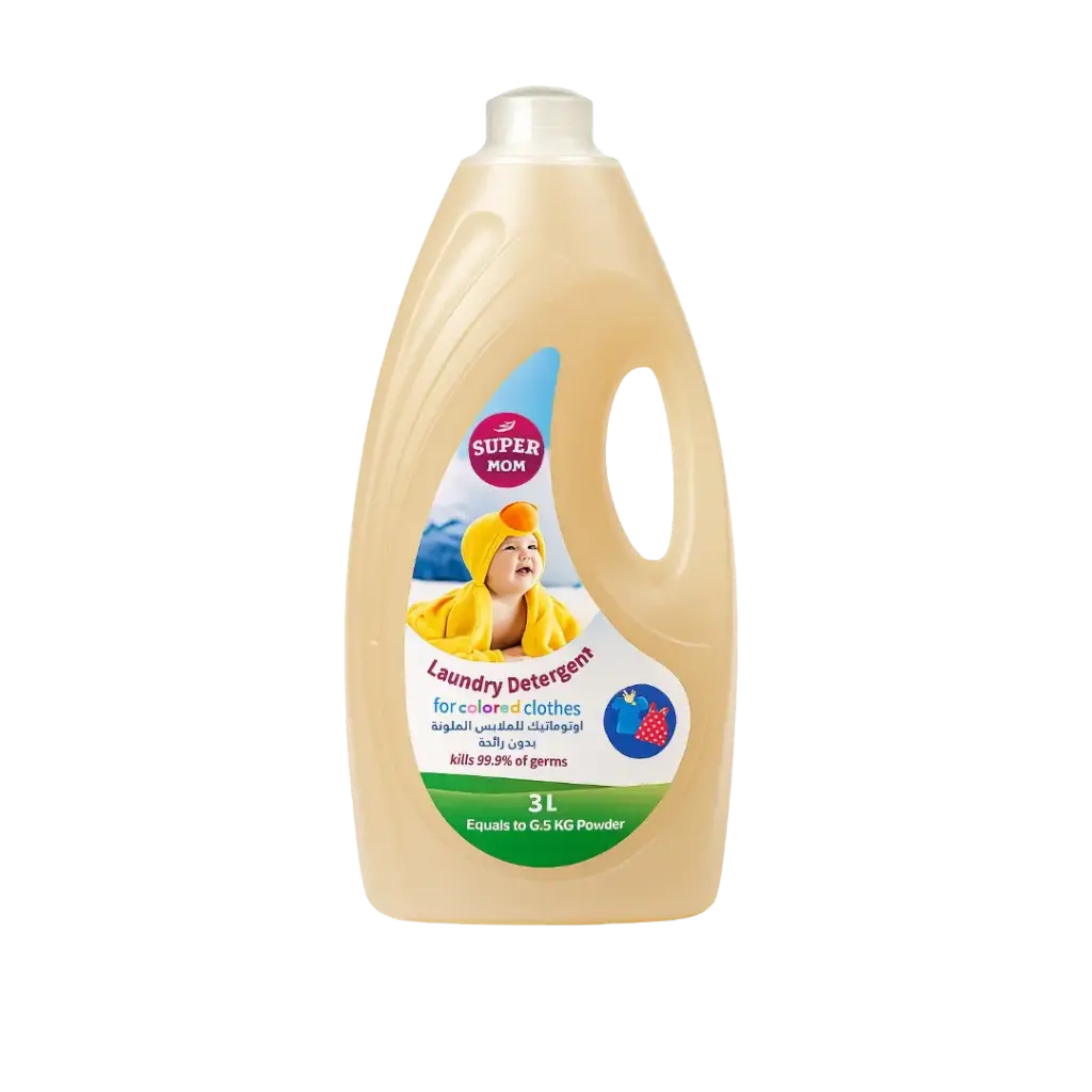Super Mom Laundry Detergent Colored Clothes 3 Liter