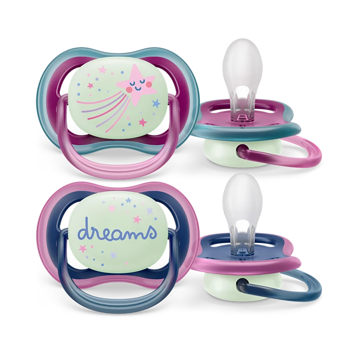 Philips Avent Pacifier 0-6 GIRL 376/19 