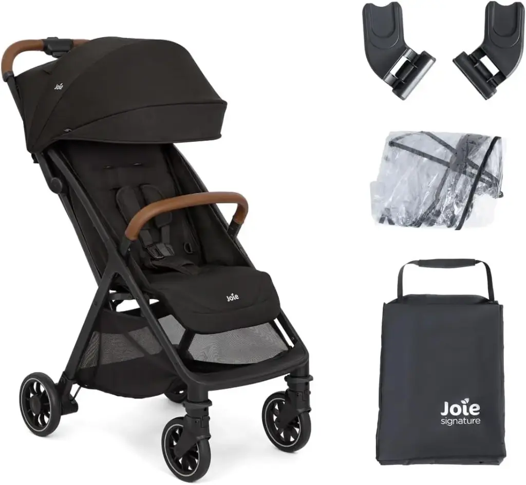 Joie Pact Pro Baby Stroller Ultra Lightweight One-Hand Fold with UPF 50+ Canopy