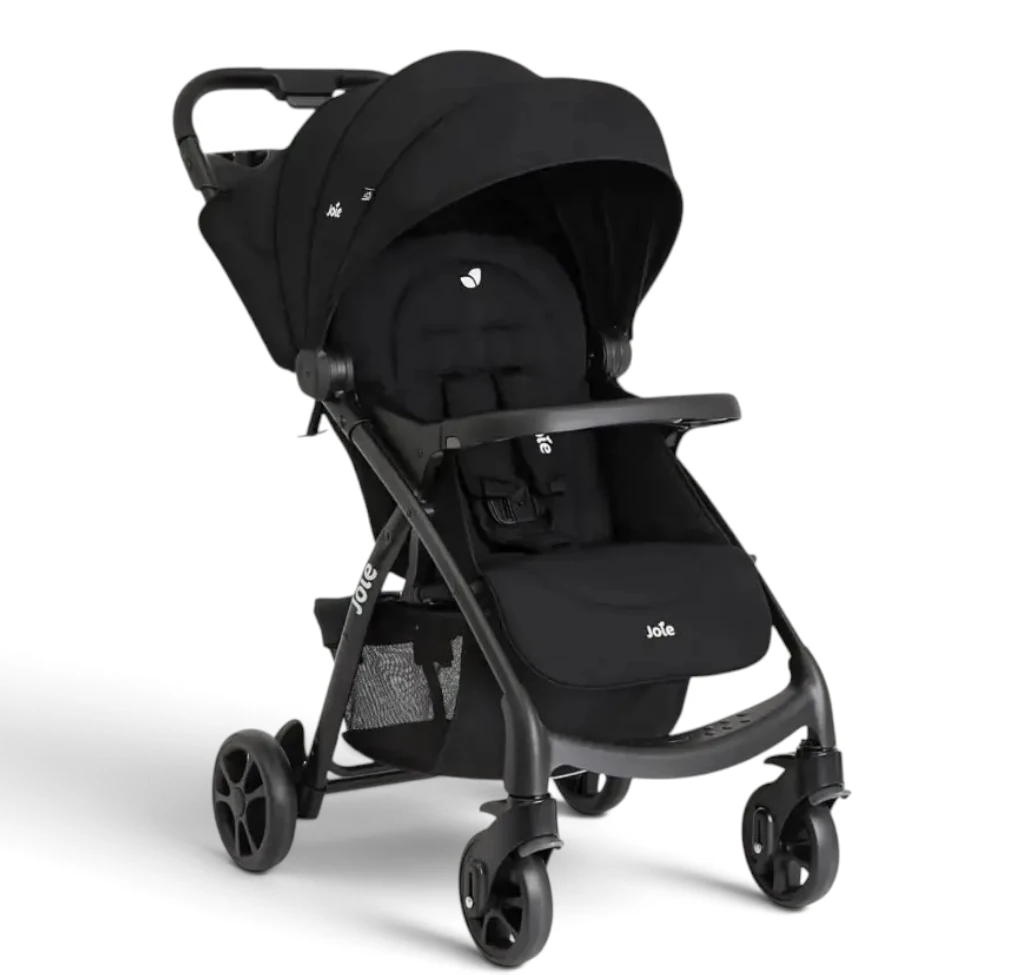 Joie muze lx full featured stroller with leather handle 