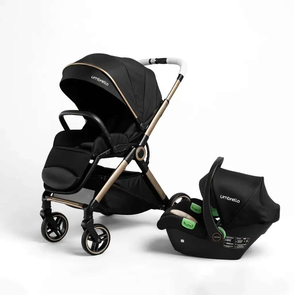 Umbrella X17 Pro Baby Stroller 3in1 with Car Seat Foldable Reversible Seat