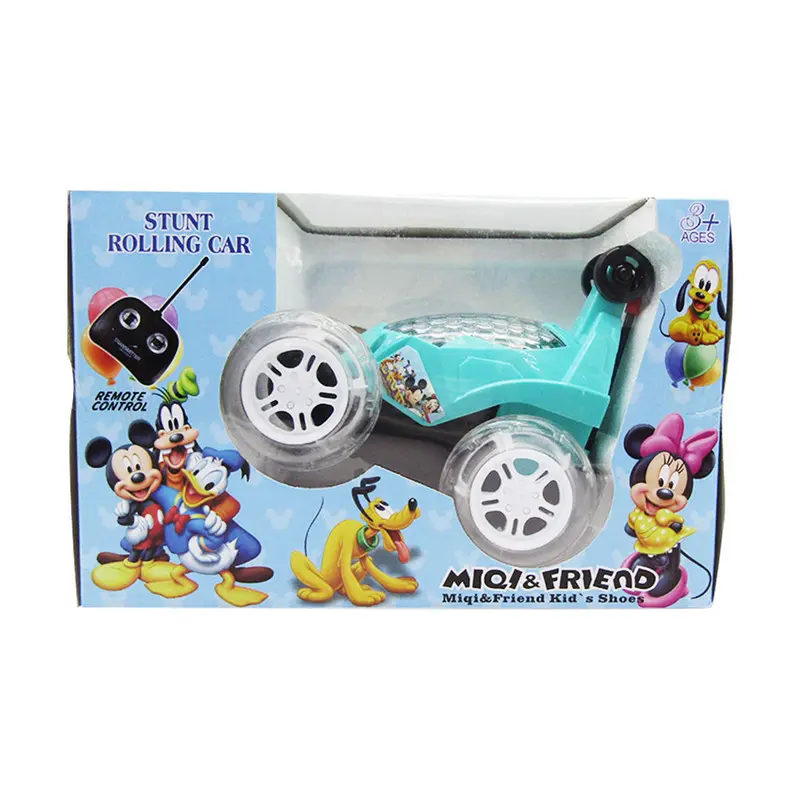 Stunt Rolling Car With Remote Control – Mickey Mouse