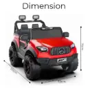 Red Electric Jeep Recharge 456-13
