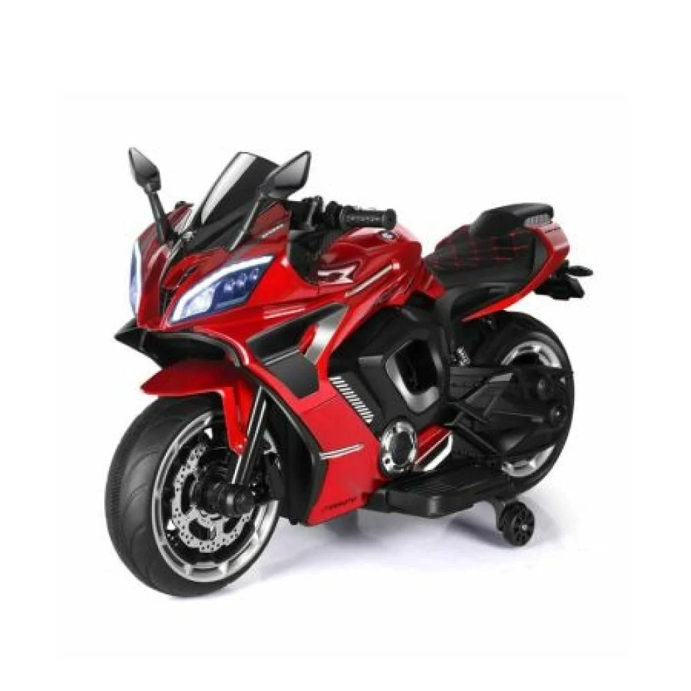 Red Electric Motorcycle Recharge 456-29