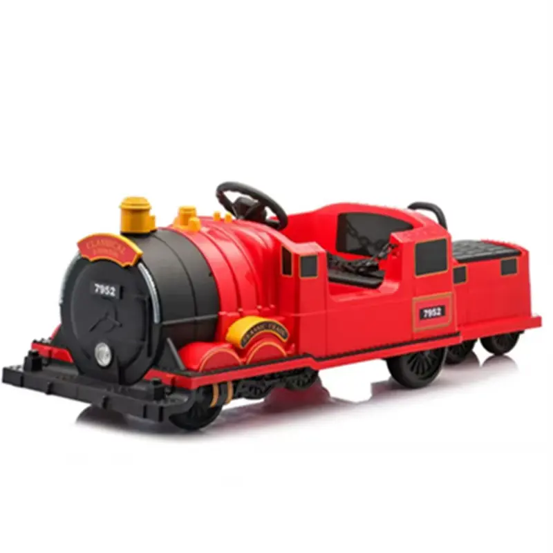 Red electric freight train 456-23