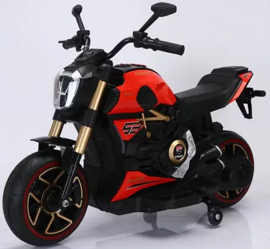 Red Electric Motorcycle Recharge 456-30