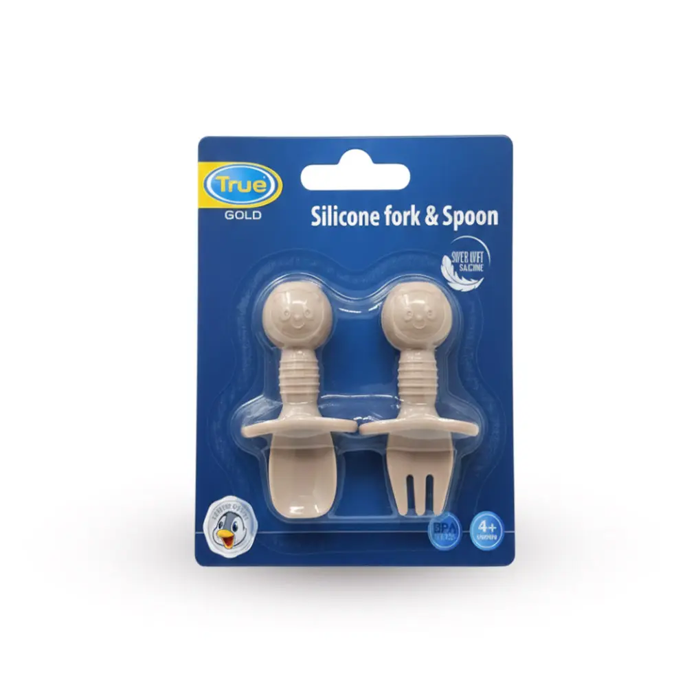 True Gold Spoon and Fork Set, 5010