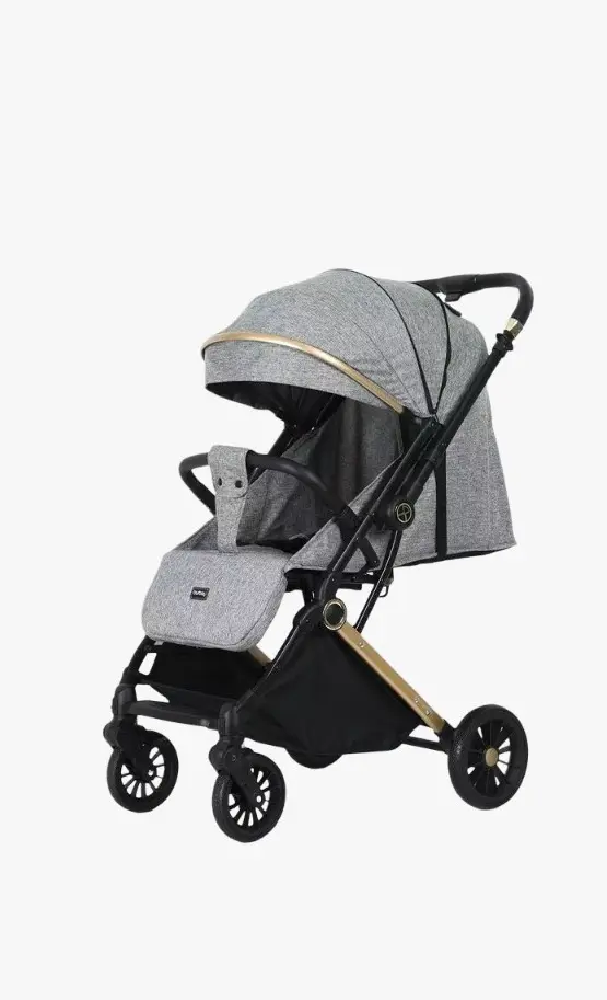 Burbay DM192 Baby Stroller (lightgrey)