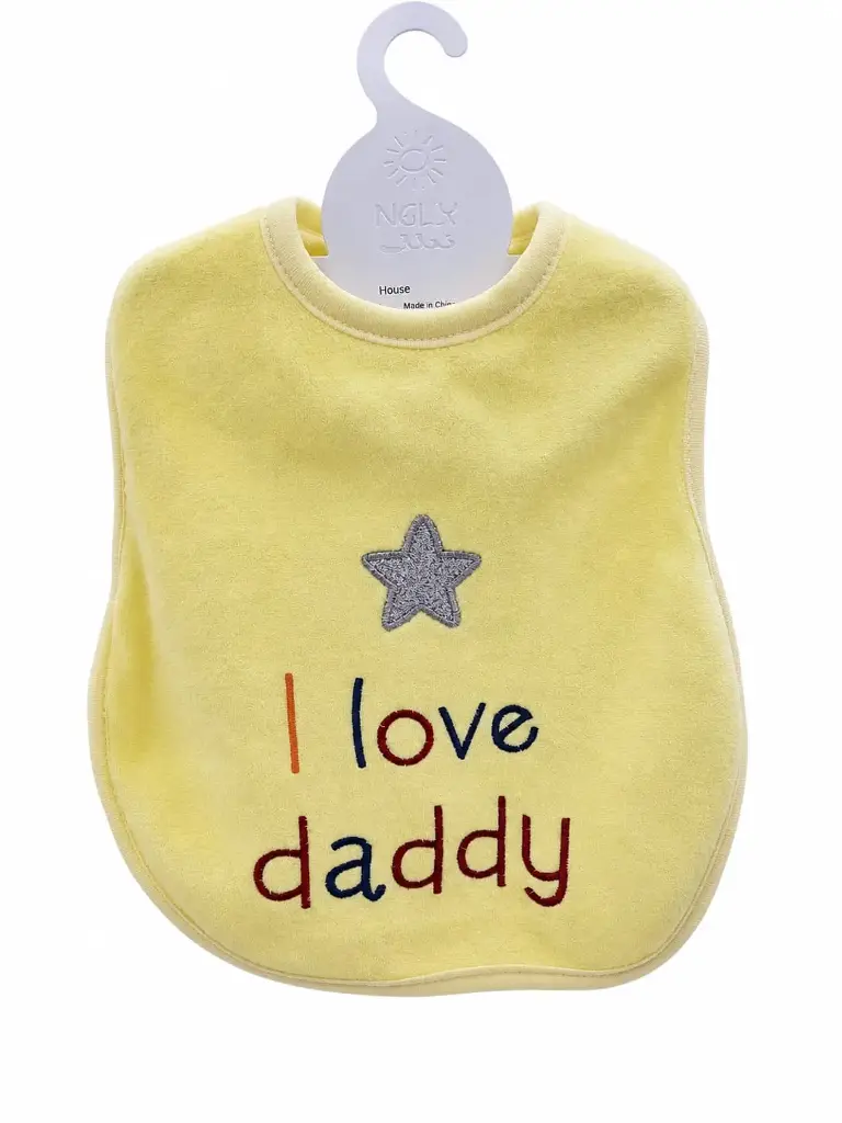 Large Waterproof Backed Baby Bib 179