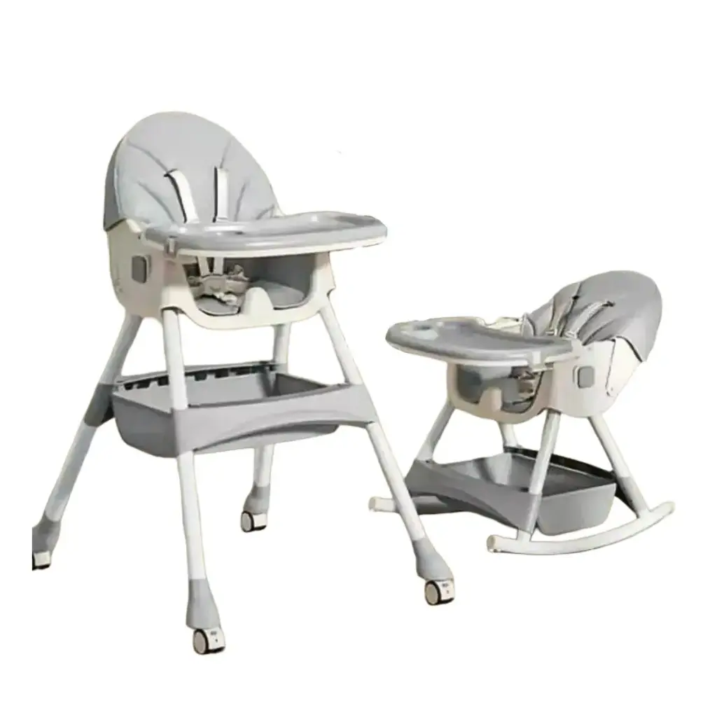burbay Food Chair and rocker 2in1 DM114 (grey)