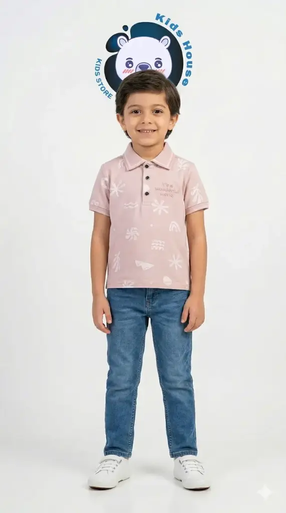 Mini Boss t-shirt polo 1100