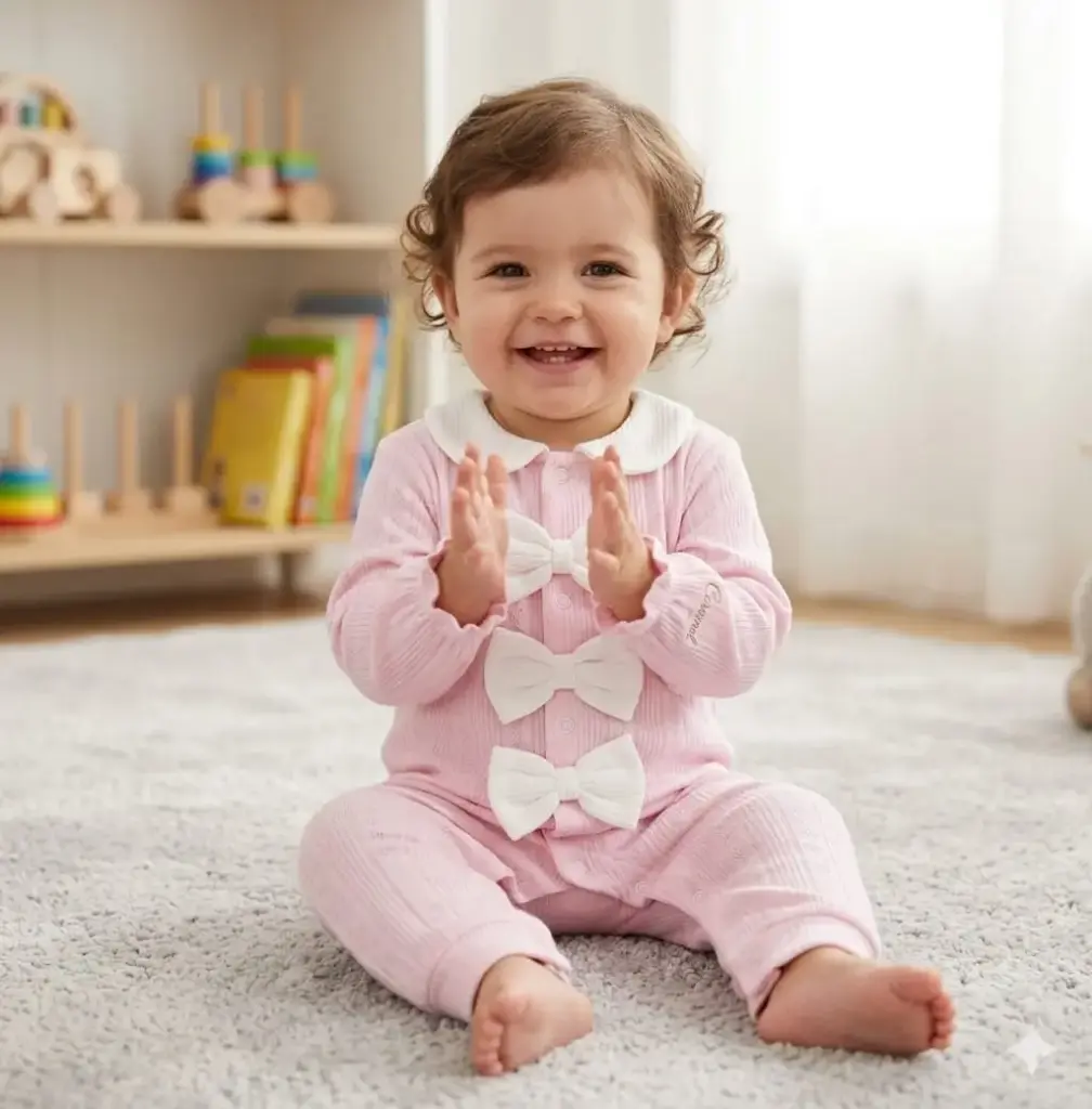 caramel long-sleeve rompers 10