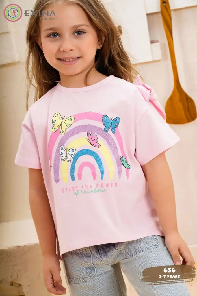 Girls' T-Shirt (Style: 656)