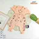 Girls' Floral Short-Sleeve Romper 0527