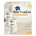 Tommee Tippee Closer To Nature Baby Bottle 340ml 2 Pack - 26204