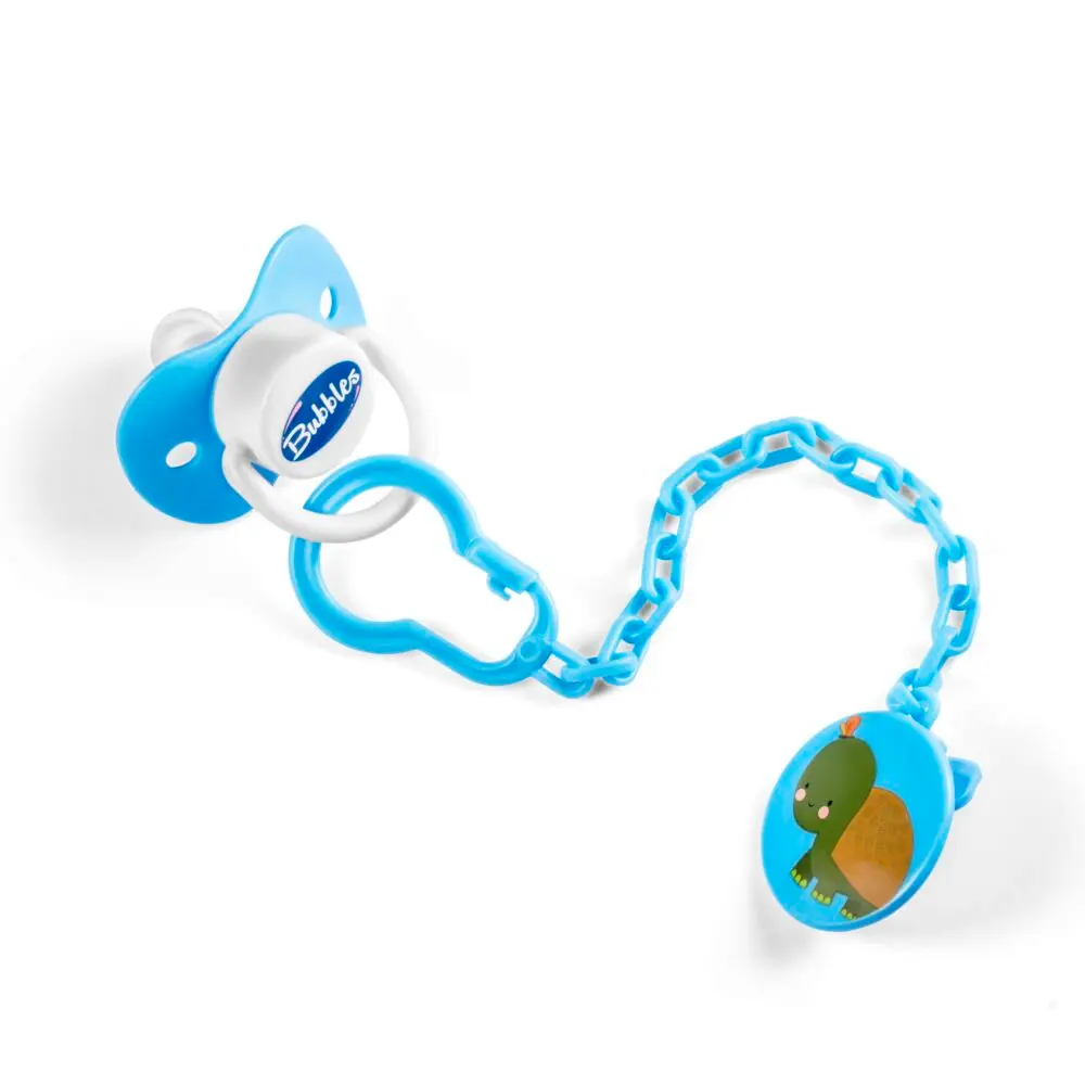 Bubbles Standard Baby Pacifier with Chain 206/213/685/692