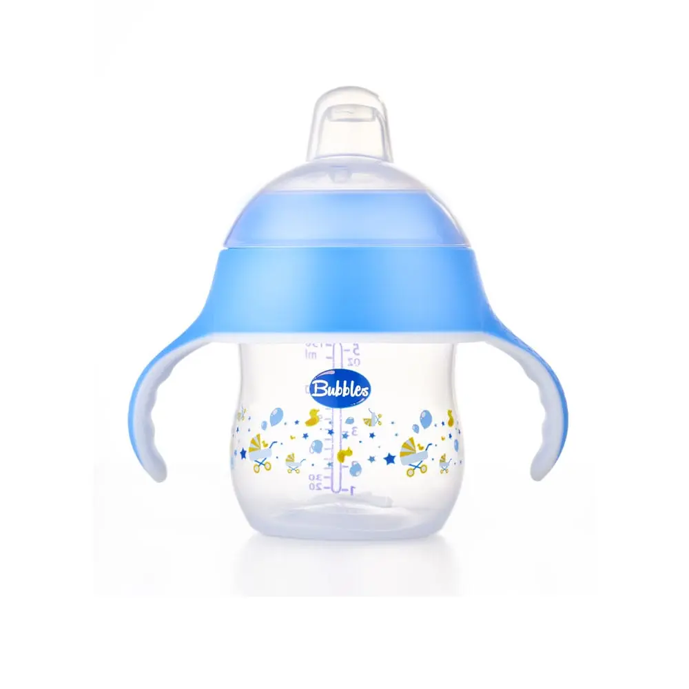 Bubbles Natural Trainer Cup with Handles 150ml 981